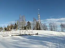 Observation tower on hill Hallimägi