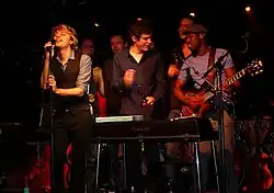 Hamel and his band at The Thekla - 4 February 2010