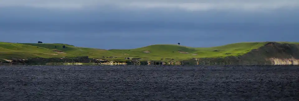 Hammars backar hills, seen from Ystad