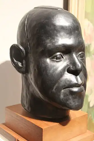 Harold Moody, modelled 1946, cast 1997