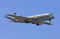 Maritime patrol aircraft such as the Hawker Siddeley Nimrod MR2 were coordinated from RAF Pitreavie Castle.
