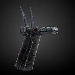 Head of dragon dating from the Neo-Babylonian Empire (626 BCE – 539 BCE) from the Louvre Museum's collection