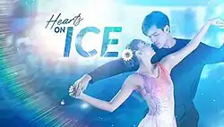 An image of Ashley Ortega and Xian Lim. The series title is displayed on the upper left side of the image.