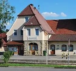 The station building at Hemmingen