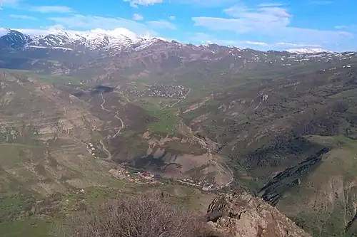 Hermon (foreground) and Goghtanik (background)