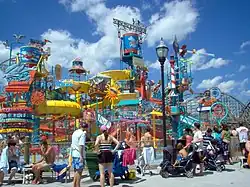 Hersheypark's boardwalk, Hershey, Pennsylvania, United States