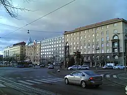 Old buildings on Hietalahdenranta.