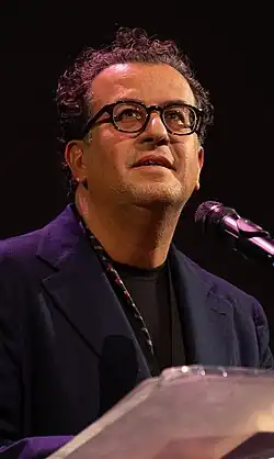 Matar at the 2024 National Book Awards finalist reading