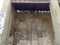 Stone-carved details of the hod