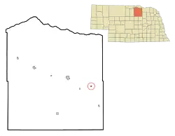Location of Page, Nebraska