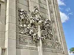 South facade ornamentation