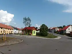 Centre of Horní Újezd