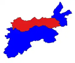 Location in Lashio district