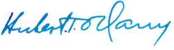 "Hubert T.Delany" signature