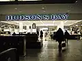 Entrance to former Hudson's Bay in 2018
