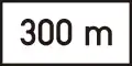 H-017 Distance until road sign enforced