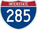 Interstate 285 marker