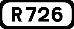 R726 road shield}}