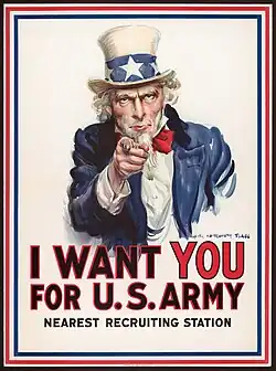 I Want You for U.S. Army by James Montgomery Flagg