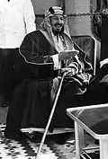 A photo of King Abdulaziz