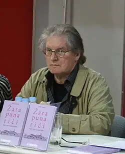 Mandić at the 2008 Interliber book fair in Zagreb