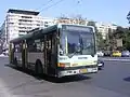 Ikarus 415T trolleybus on Route 62 163 vehicles