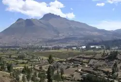 Mount Imbabura from south-east.