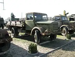 Csepel D-344 military lorry in Kecel, Military Park, Hungary (2012)
