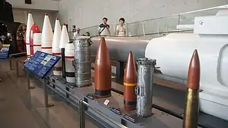 Shells used by the Imperial Japanese Navy during World War II