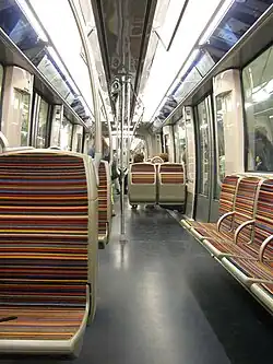 Interior of an MF 2000