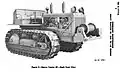 International heavy tractor, crawler, diesel, model TD-18 from TM 9-1777A