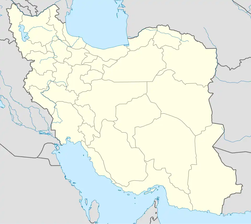 Asaluyeh is located in Iran