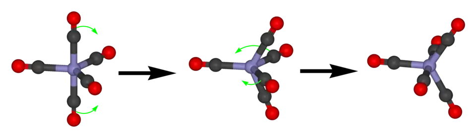 Iron-pentacarbonyl-Berry-mechanism