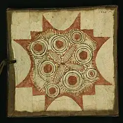 Inside of Qur'an cover, 19th century, sub-Saharan Africa