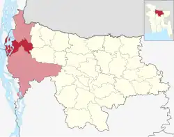 Location of Islampur