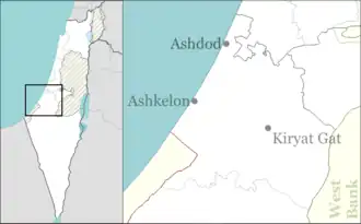 Ashkelon is located in Ashkelon region of Israel