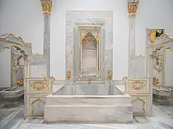 Baths of the Sultan and Queen Mother, Topkapı Palace, renovated circa 1744 by Mahmud I