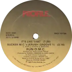 12-inch US retail vinyl release