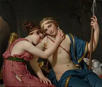 The Farewell of Telemachus and Eucharis (1818), J. Paul Getty Museum