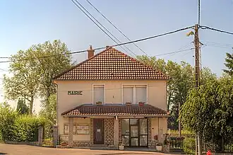 The town hall in Jallanges
