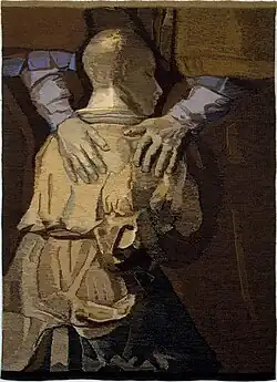 Author's tapestry Return (Rembrandt), author's tapestry 237 × 170&nbsp;cm, 1981