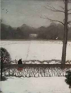 View from the Studio in Eerbeek (1917)