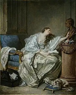 Tender Memory by Jean-Baptiste Greuze