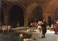 The Great Bath at Bursa, 1885, private collection
