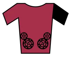 Dark red jersey