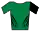 Green zebra jersey