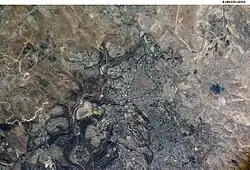 Astronauts' view of Jerusalem