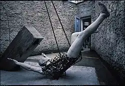 Jiří Sozanský, Valdice prison yard (1990)