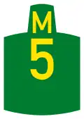 Metropolitan route M5 shield