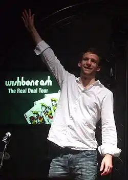 Joe Crabtree, drummer of the band Wishbone Ash